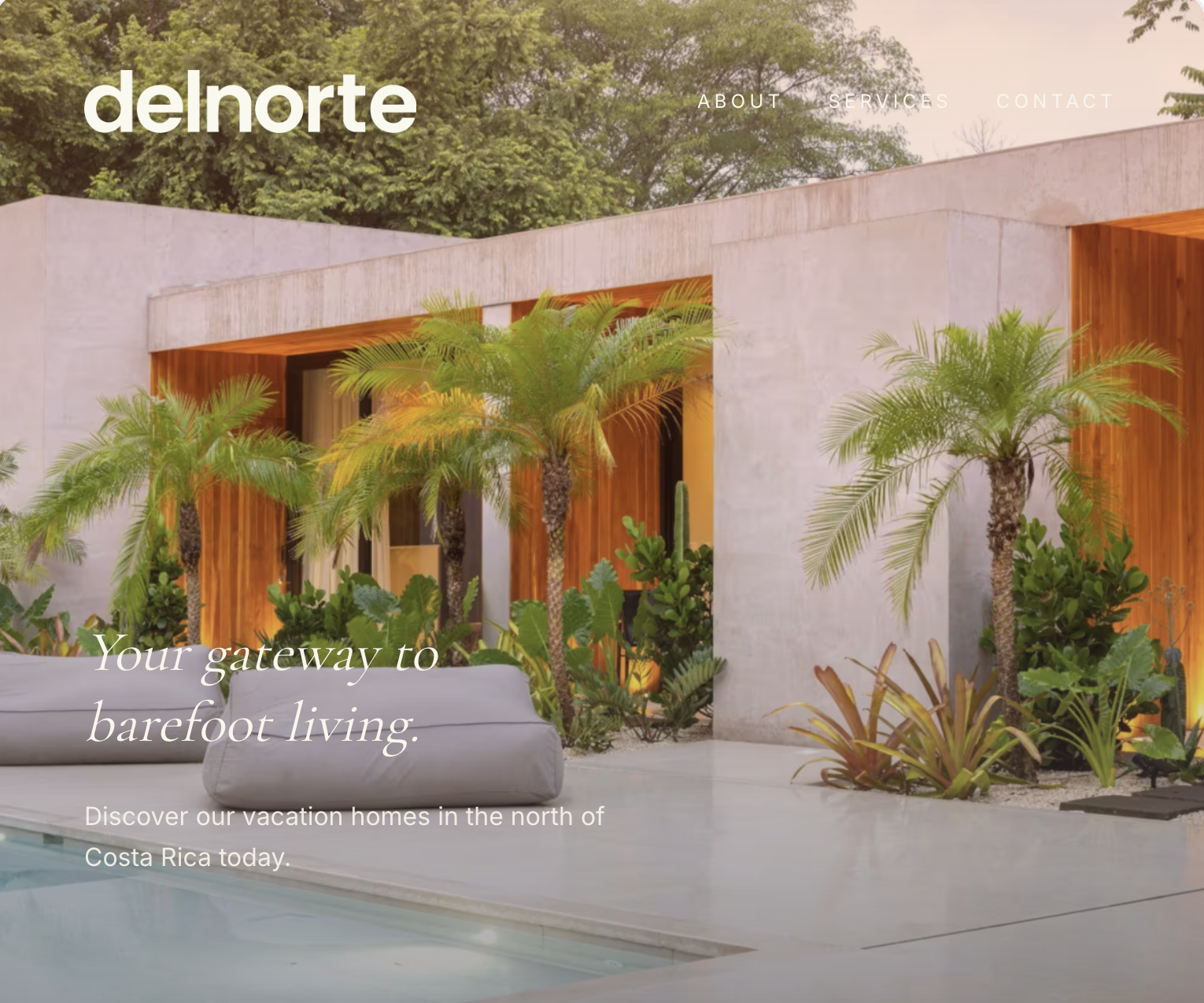 Del Norte Property Management website designed by SiteKick Studio