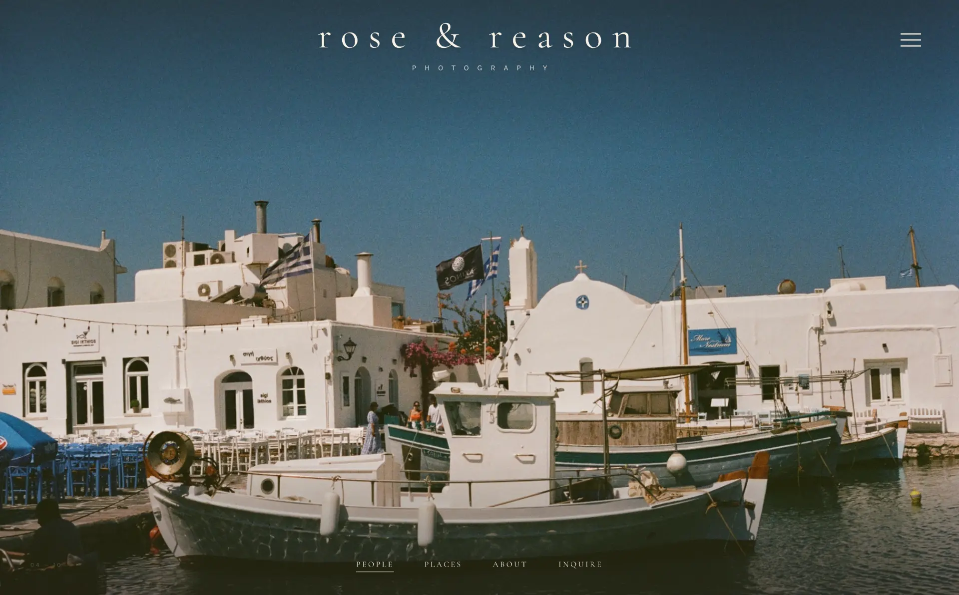 Rose & Reason website designed by SiteKick Studio